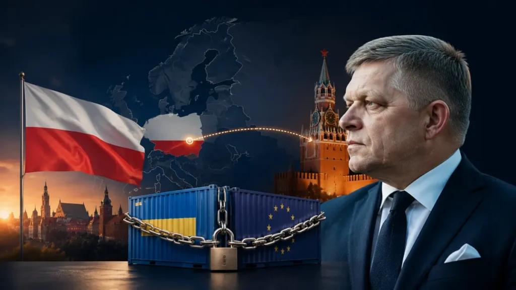 Польща, Роберт Фіцо та заблокована допомога Україні на тлі Москви