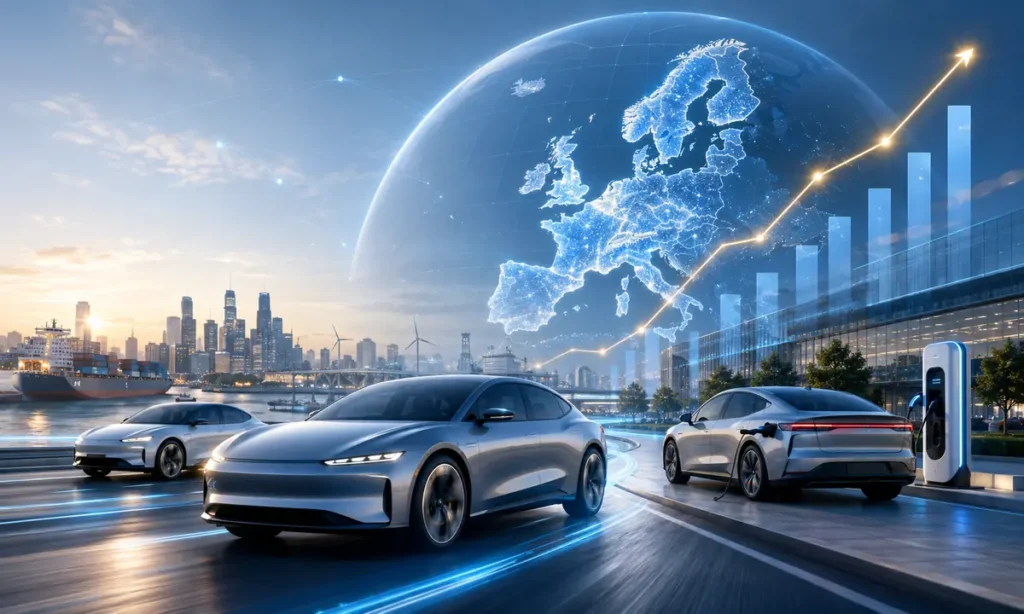 Світові продажі електромобілів зросли у 2026 році, Європа лідирує на ринку