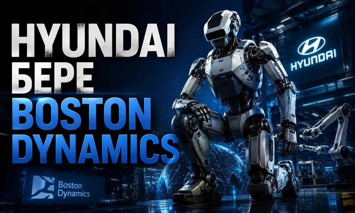 Hyundai бере під контроль Boston Dynamics для розвитку робототехніки