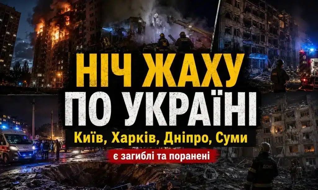 Нічна масована атака РФ по Україні 15 червня, наслідки ударів у Києві, Харкові, Дніпрі та Сумах