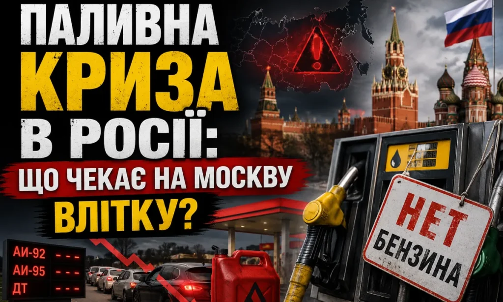 Паливна криза в Росії та дефіцит бензину в Москві