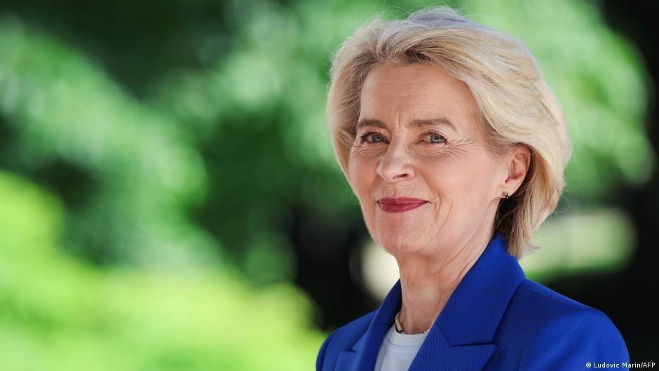 Урсула фон дер Ляєн під час візиту до Києва для зустрічі з українським керівництвом
