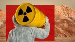 Гора Піккакс в Ірані де розташований підземний ядерний бункер під загрозою удару США