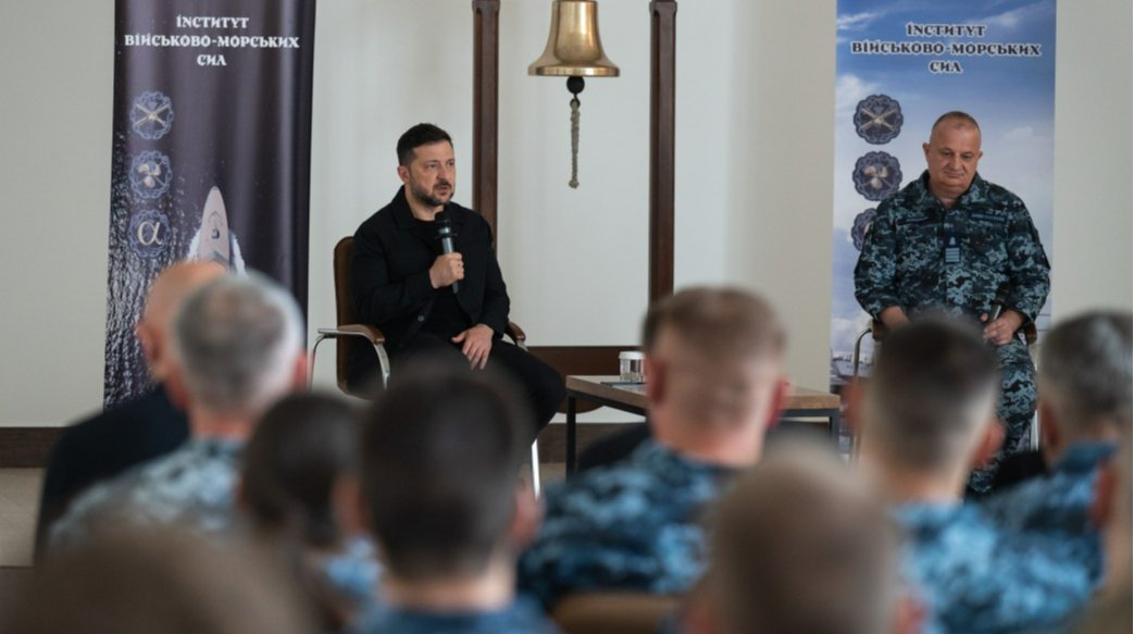 Зеленський представляє стратегію морської оборони України з бойовими морськими дронами