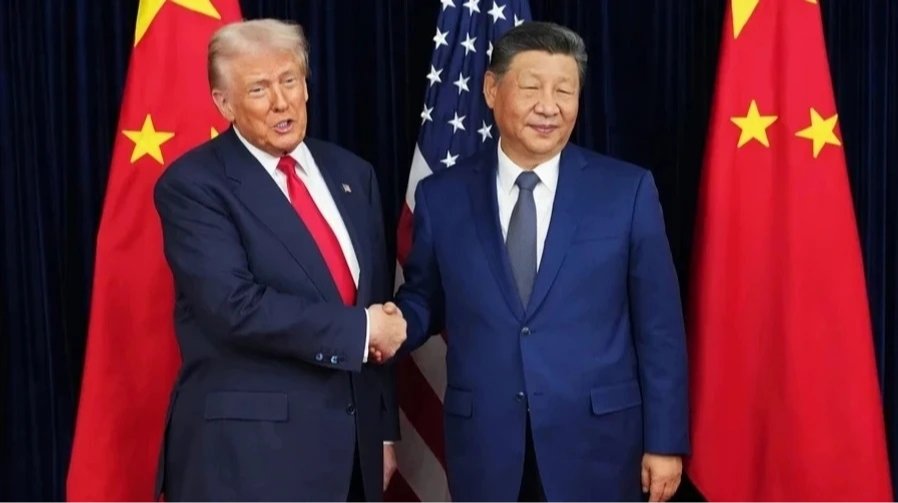 Сі Цзіньпін і Трамп на зустрічі лідерів під час візиту китайського президента до США