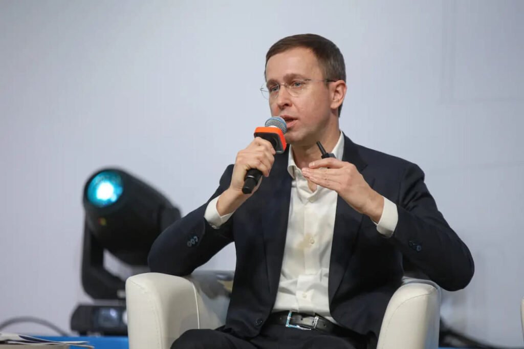 Корецький і Кос під час переговорів про вступ України до ЄС