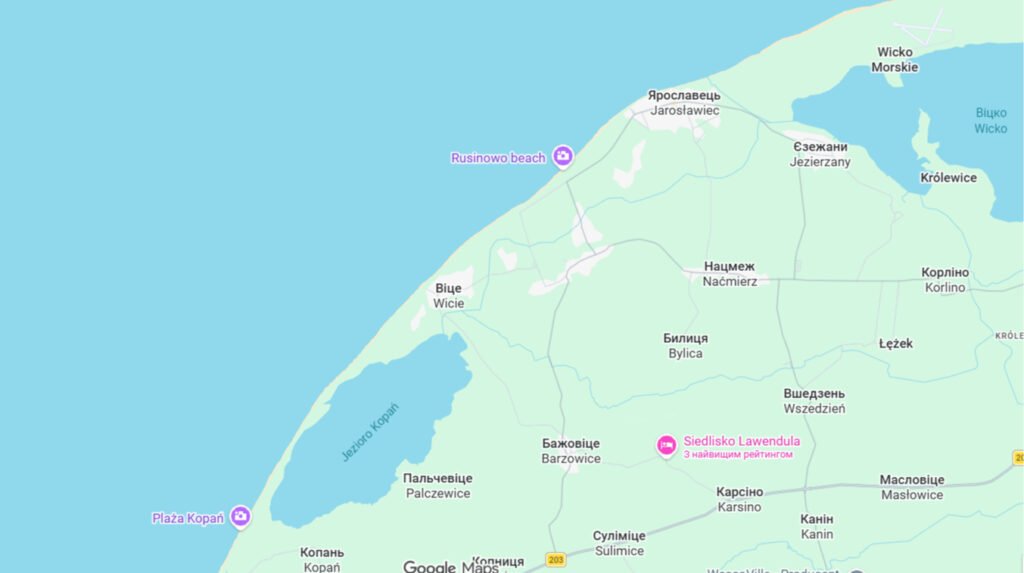 російський дрон знайдений біля пляжу в Польщі на березі Балтійського моря