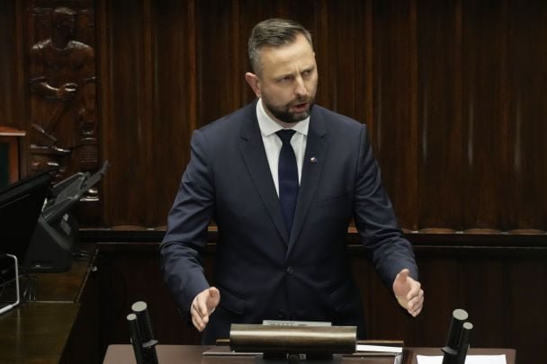 Косіняк-Камиш закликає поляків підтримати Україну під час офіційного виступу