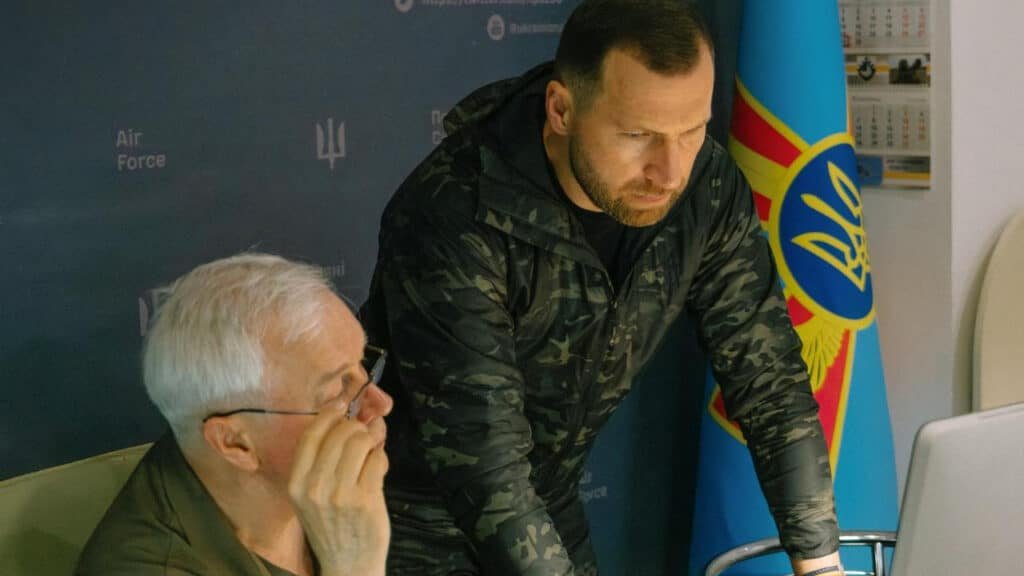 Хмара перевіряє підрозділи протиповітряної оборони Київ під час інспекційного візиту