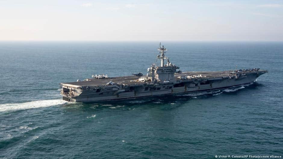 авіаносець США на Близькому Сході в рамках розгортання третього корабля у регіоні
