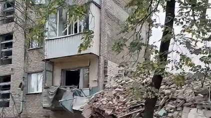 удар Слов'янськ — наслідки скидання авіабомби ФАБ-250 на житловий район міста