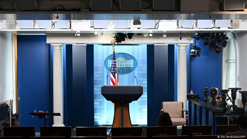 Прес-зал Білого дому, який Трамп планує перетворити на басейн